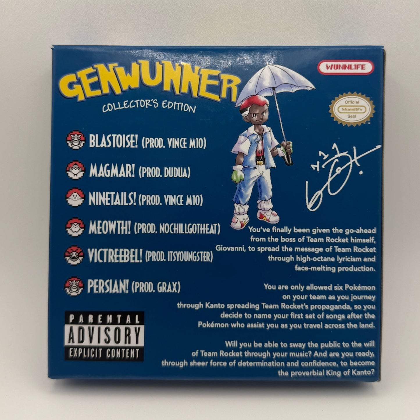GENWUNNER: Blue version (Collector's Edition)